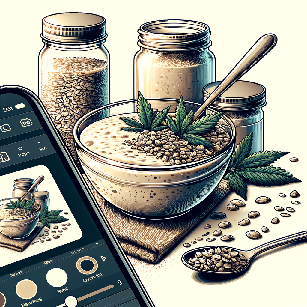 Overnight Oats with Hemp Seeds: Easy and Healthy