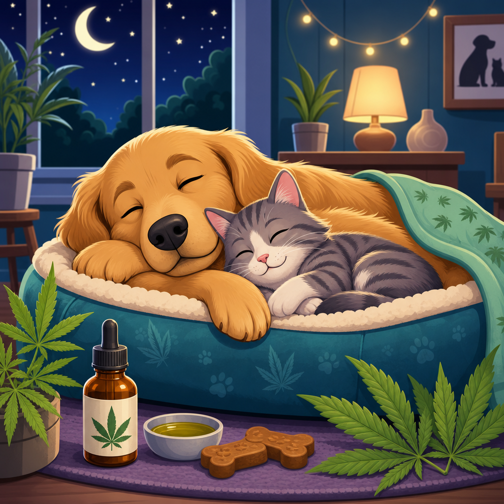 Hemp and Improved Pet Sleep Patterns