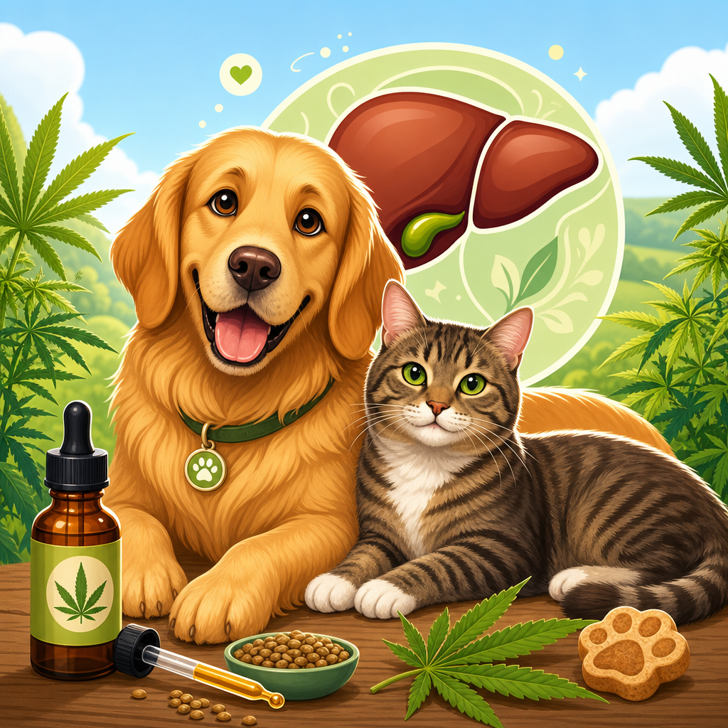 Hemp for Pets with Liver Problems