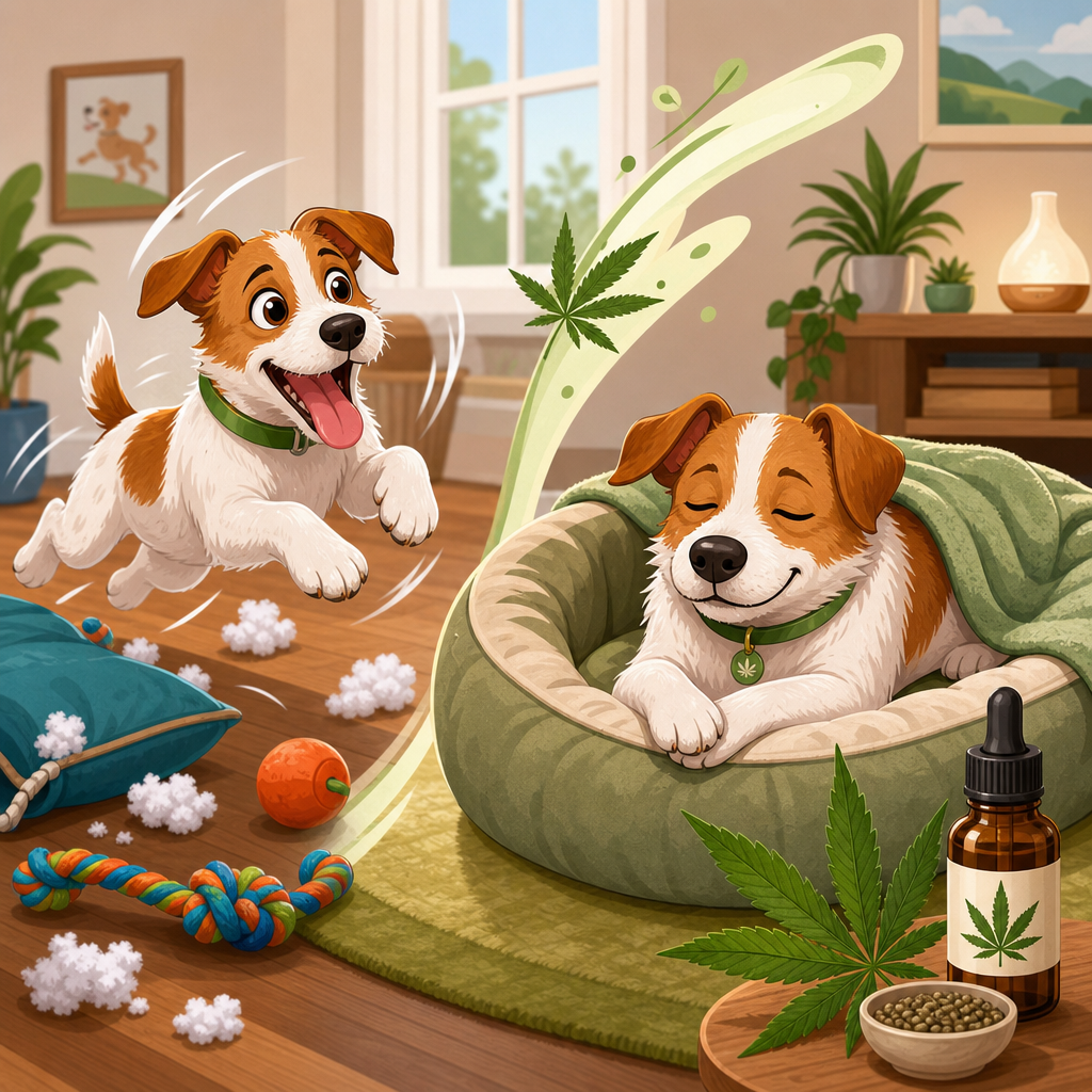 Hemp for Reducing Pet Hyperactivity