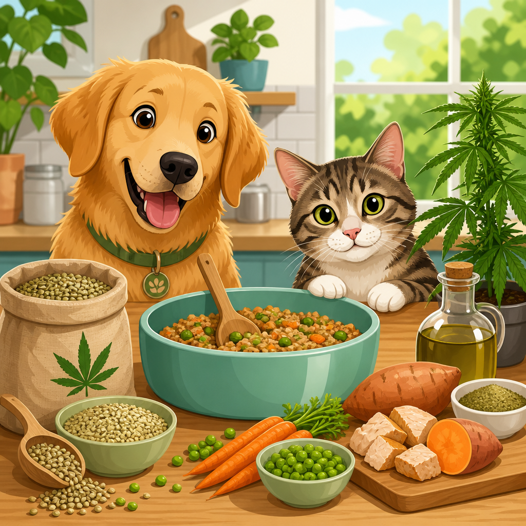 Making Your Own Hemp Pet Food