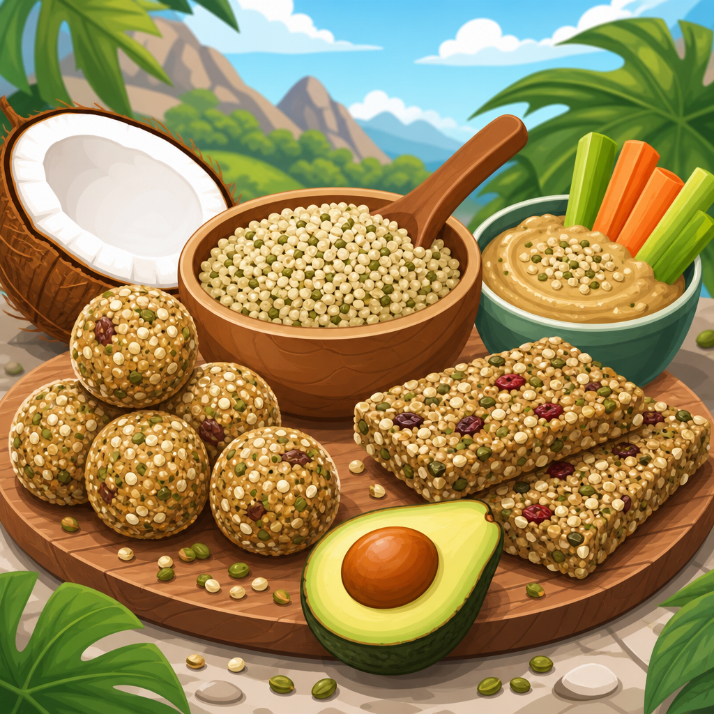 Paleo Snacks Made with Hemp Seeds