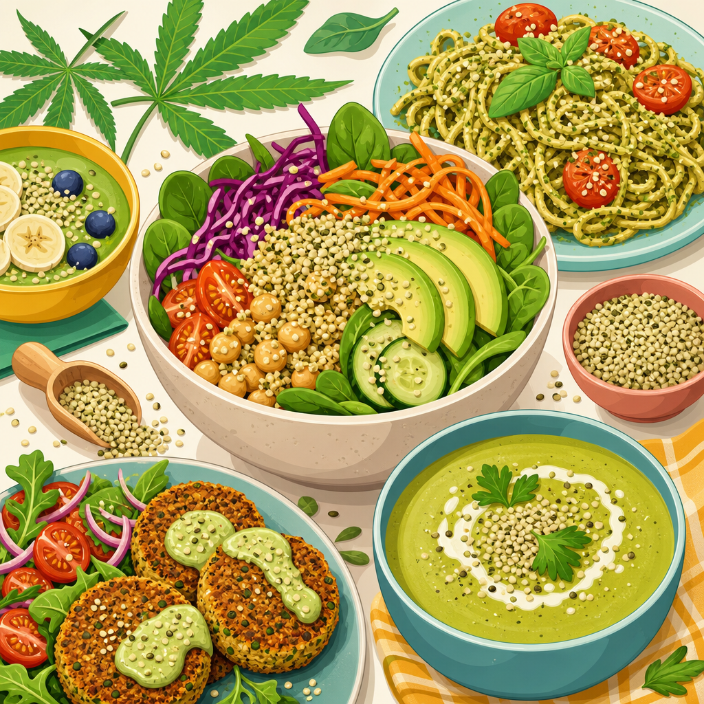 Vegetarian Recipes Featuring Hemp
