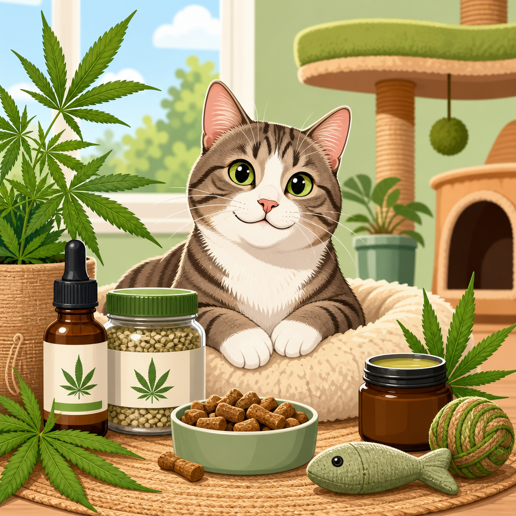 Hemp Products for Cat Health: A Review