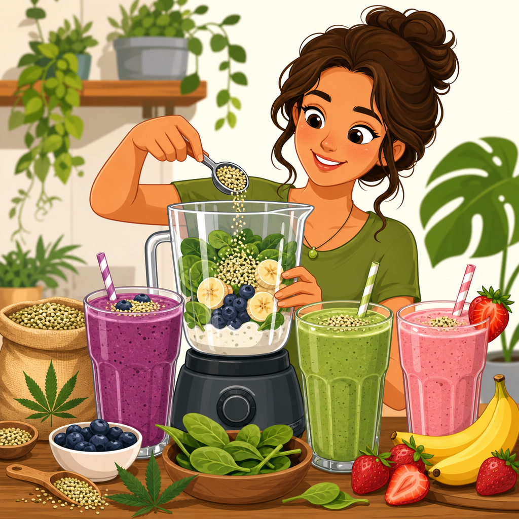 How to Make Your Own Hemp Smoothies