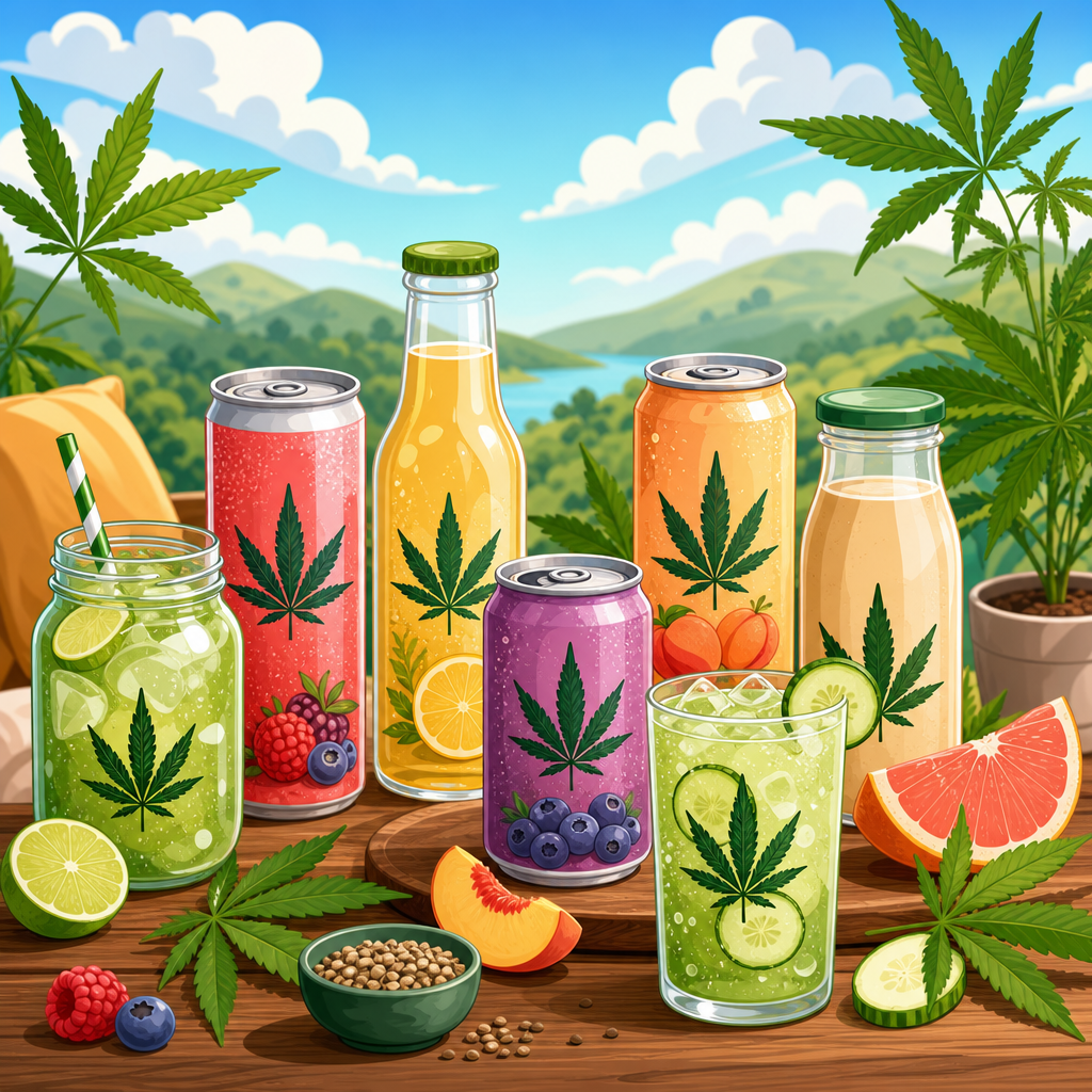Reviewing the Best Hemp-Infused Drinks